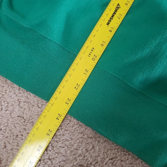 Champion Reverse Weave Green Men's Sweater Size Small Crewneck - Picture 9 of 11